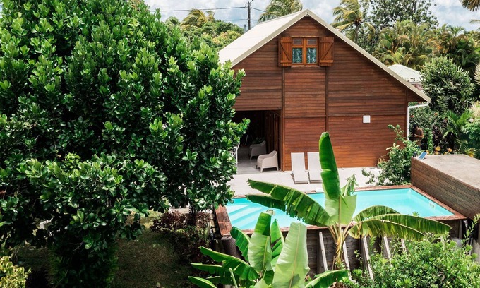 Capesterre-Belle-Eau Villa | Villa avec piscine privative à la campagne