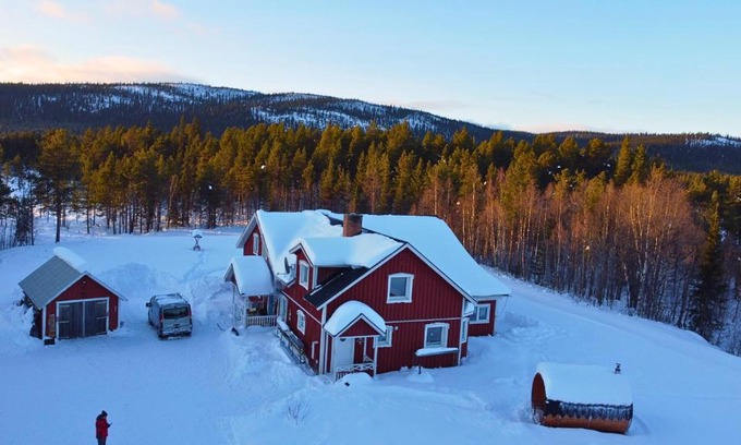Arjeplog Municipality House | Villa Björklund - Lakeview Apartment