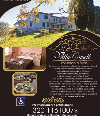 Civitella San Paolo Bed & Breakfast | Villa Crisett