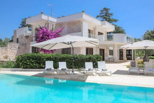 Alcanterini Villa | Villa D'Aprile Exclusive Luxury Villa with pool, Jacuzzi, SPA