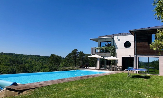 Cazats Villa | Villa D'architecte Dans UN Petit Coin DE Paradis 45 KM de Bordeaux