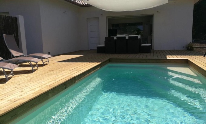 Oletta Villa | Villa de 2 chambres avec piscine privee jardin clos et wifi a Oletta