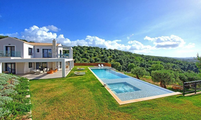 Almiros Beach Villa | Villa Ebellina - Acharavi ,Ionian Islands