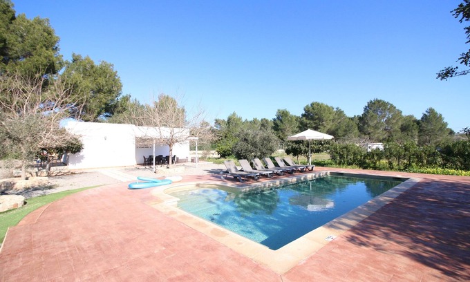 Sant Rafael de Sa Creu Villa | Villa Sa Barda - 2 Bedrooms | Huge Grounds | Private Pool | Peaceful | A/C