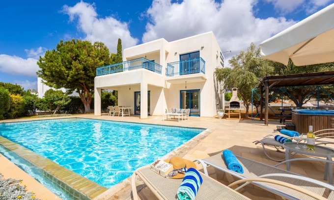 Agios Georgios Pegeias Villa | Villa Estia - Three Bedroom Villa, Sleeps 7
