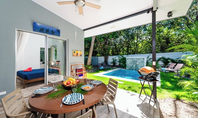 Rio Seco House | Villa Feliz – Cozy 2BR Beach Home w/Pool & Golf Cart