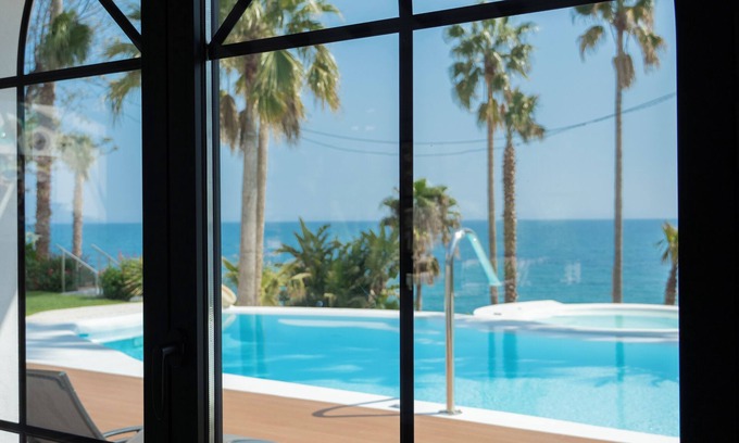 Mataro Villa | VILLA FIRST LINE OF SEA, with Private Garden of 8000m². Beach access at 3 min.