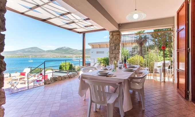 Maristella Villa | Villa Flavia, directly on the sea, with enchanting terrace, for 6 people