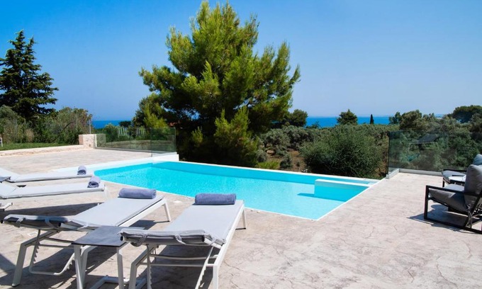 Agios Ioannis Villa | Villa Gaia - Divine private villa with pool, close to beach