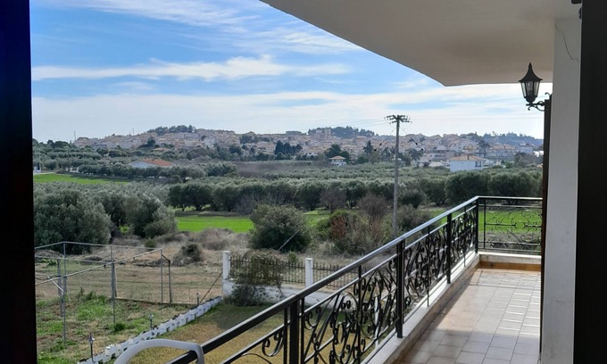 Nea Potidaia Villa | Villa in Kassandra Chalkidiki with amazing view of the Aegean and Mount Olympus