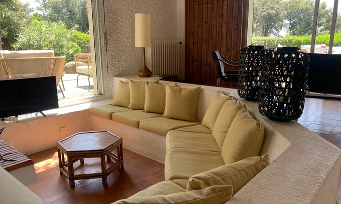 Cala Rossa Villa | Villa in the heart of Cala Rossa private domain, sea view and 300m from beach