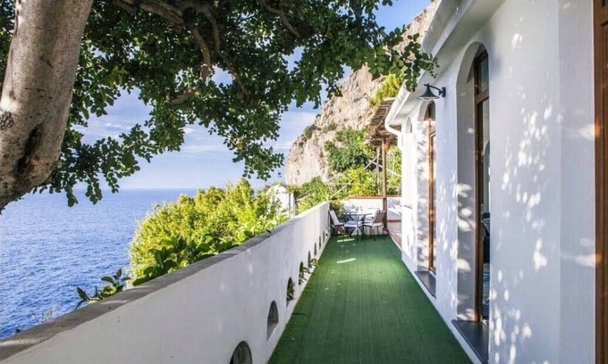 Pogerola Villa | Villa Lena - villa with parking and private access to the sea