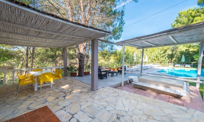 Sant Antoni de Portmany Villa | Villa Montecristo | Pool & Wifi free | For 12 people 5 Min to Ibiza
