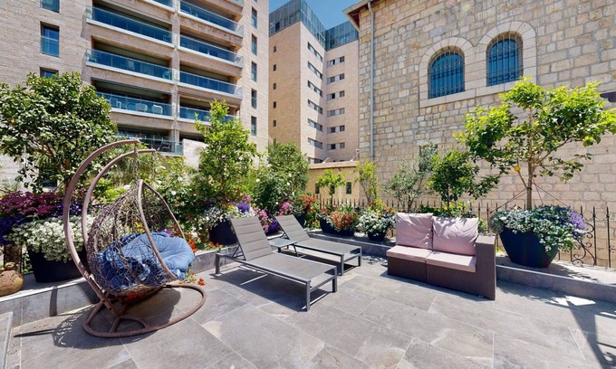 Mahane Israel Villa | ✦VILLA MAMILLA✦Special private 3BDR home near Old City✦garden✦