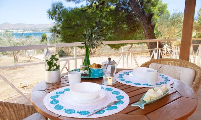Anavyssos Villa | Villa Marika- A superb sea view villa in nature
