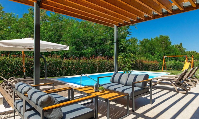 Lasici Villa | Villa Meriggio in Vižinada, Istria private pool A/C