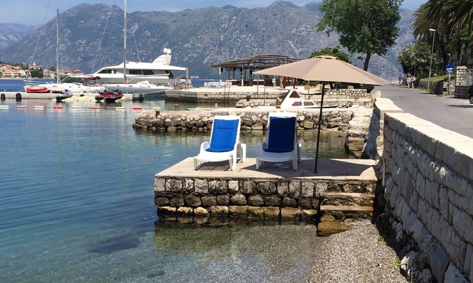 Kotor Apartment | Villa Miramare Apartment Terrace , Kotor