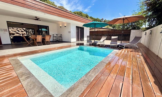 Pirae Villa | Villa Moea, private pool, confort & serenity in Pirae - A/C- Wifi - 3 bdr