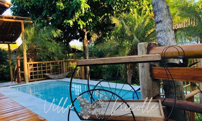 Curuipe Bed & Breakfast | Villa Nicolle - Bahia - Praia do Espelho