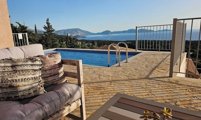 Manganos Villa | Villa-Ocean view from every room, spacious and very clean.