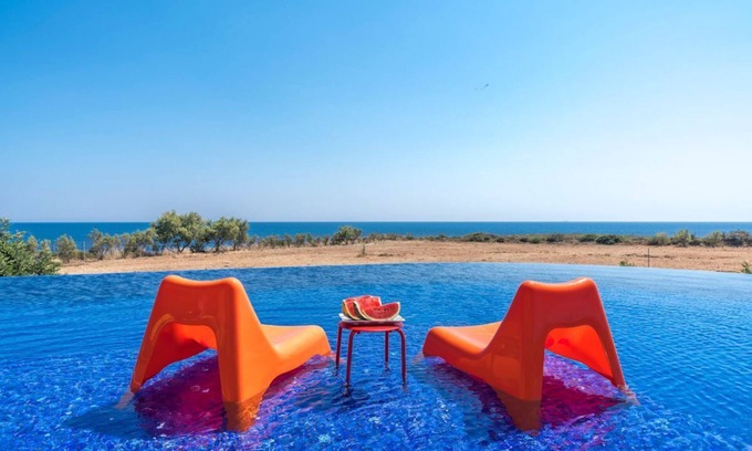 Kefalonia Villa | Villa Paliki Sunset - Five Bedroom Villa, Sleeps 10
