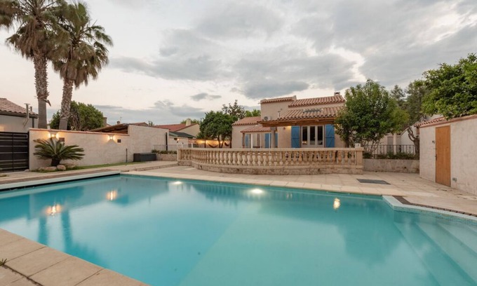 Bompas Villa | Villa Palmiers - Up to 10 pers - Haven of peace in 10 min. Sandy beaches