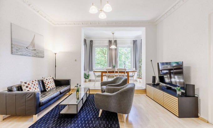 Kulmbach Apartment | Villa Plasssenburg first floor - with garden access