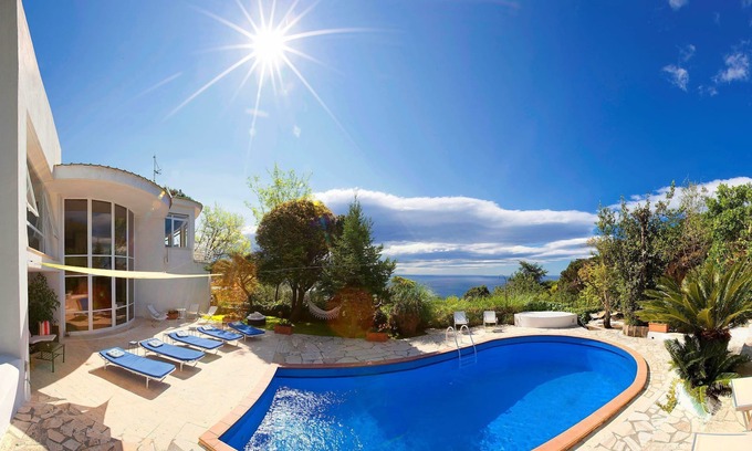 San Pietro Villa | Villa, private pool and sea views in Amalfi Coast, Campania, Italy