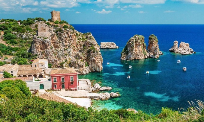 Scopello Villa | Villa Rudolph in Scopello