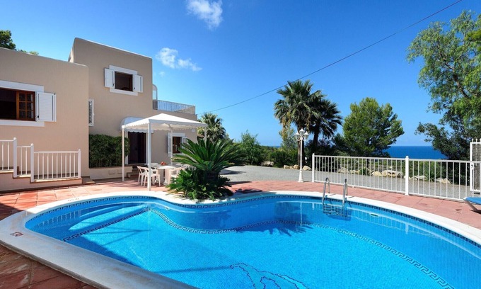 Portinatx Villa | VILLA SA DESCOBERTA - Private villa with pool and sea views, free WIFI. Located in area paradise!