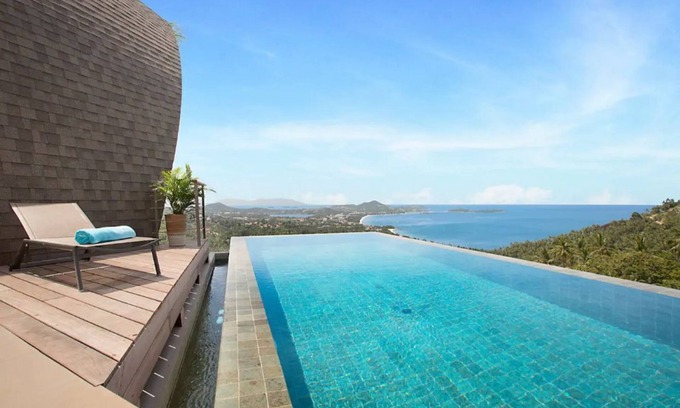 Chaweng City Center Villa | Villa Tao @ Comoon 3 Br Stunning sea views