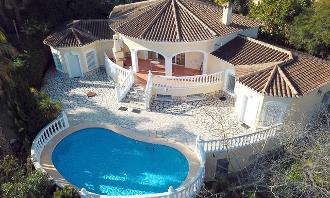 Denia Villa | Villa 'Vista 26' with Sea View, Wi-Fi and Air Conditioning
