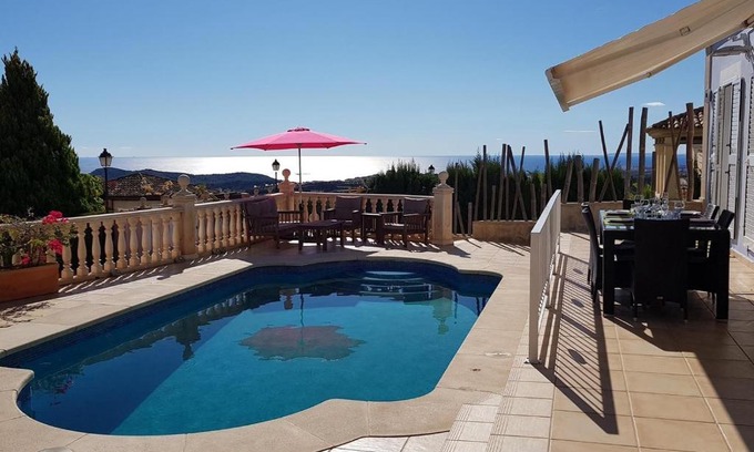 Golf Bahia Villa | Villa with panoramic sea views