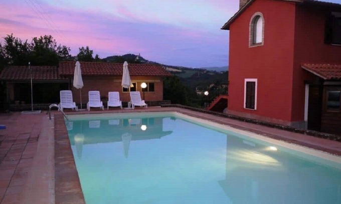Todi Villa | Villa with pool with stunning views 4 bedroom