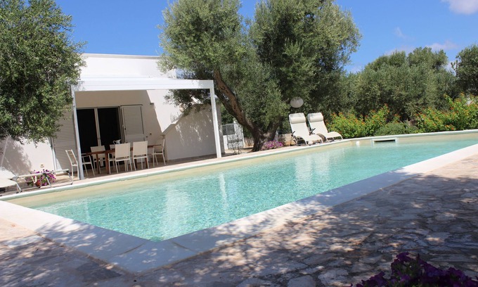 Carovigno Villa | Villa with private pool in an olive grove, 3 km from the coast & Torre Guaceto