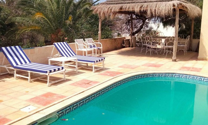 Aghir Bed & Breakfast | Villa Zitouna - Maison de Charme Avec Piscine - 300m de la Plage