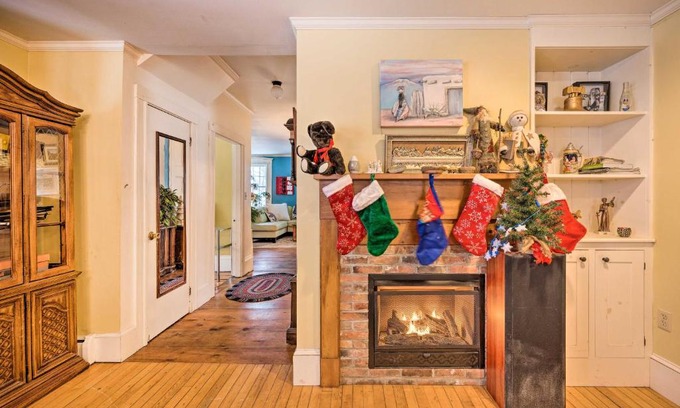 Rumford Point House | Vintage Farmhouse Near Sunday River Ski Slopes!