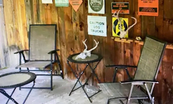 Mapleton Depot Cabin | Visit Gobbler's Roost for a relaxing nature retreat.