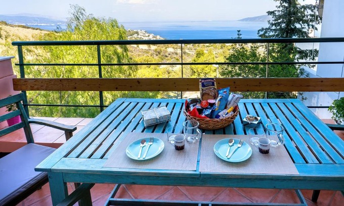 Katakali Villa | Vista sul Mare Loutra Oreas Elenis
