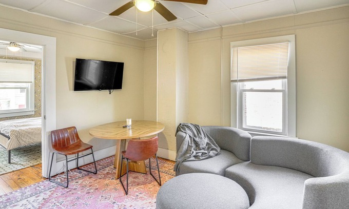 Hudson Apartment | Walk to Dtwn Hudson: Cozy Upstate Apartment