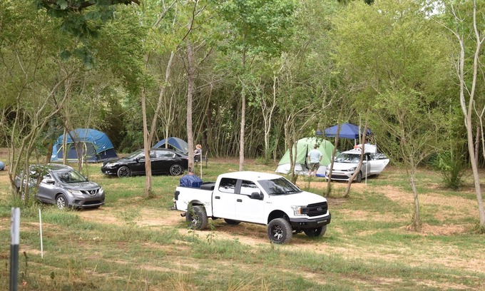 Cullman RV Rental | Walk To ROCK THE SOUTH IN CULLMAN ALABAMA SHADED Tent Camping/Car Camping