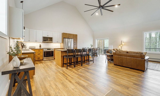 Sebago House | Walk to Sebago Town Beach: Luxe Townhome w/Grill