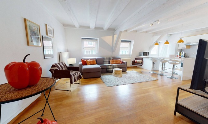 Old Town Apartment | wallach duplex ac 78m2 city center up to 6