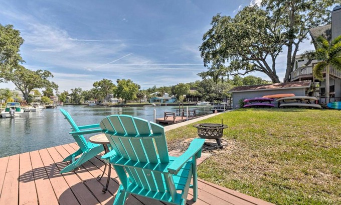 Weeki Wachee Gardens House | Waterfront Getaway with Private Dock and Slip
