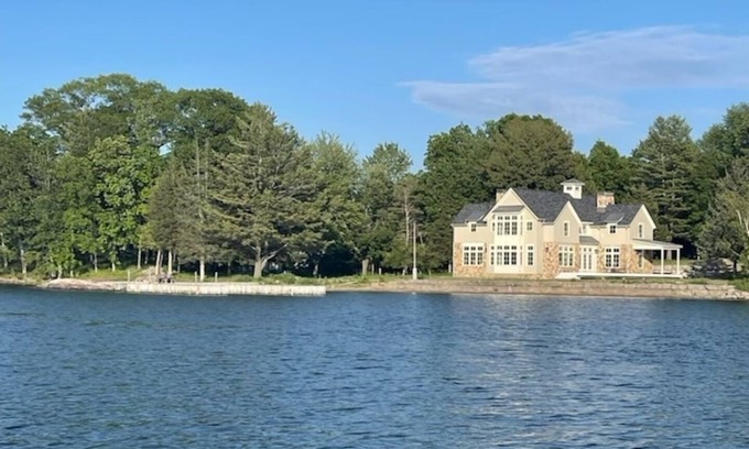 Grenell House | Waterfront Grindstone island estate, the height of sophistication in nature.
