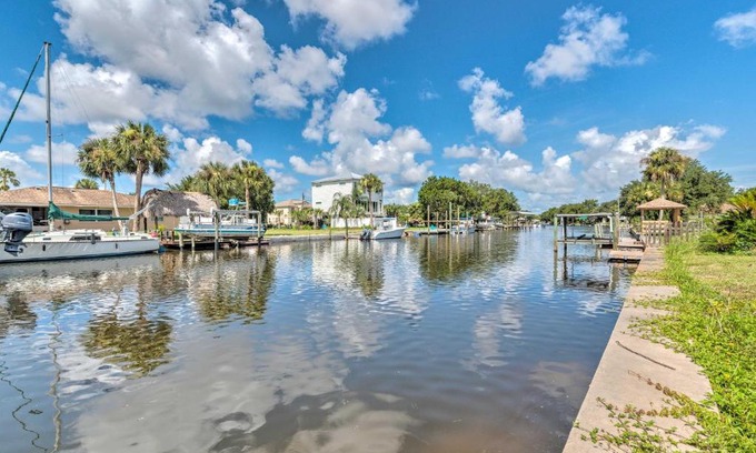 Dixie Shores House | Waterfront Home on Canal with Private Dock and Kayaks