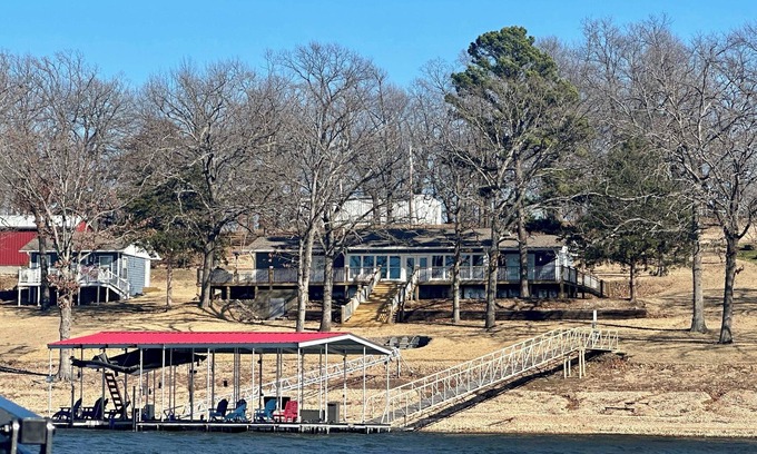 Jay House | Waterfront with Private dock w/amazing views, fire pit and pet friendly!