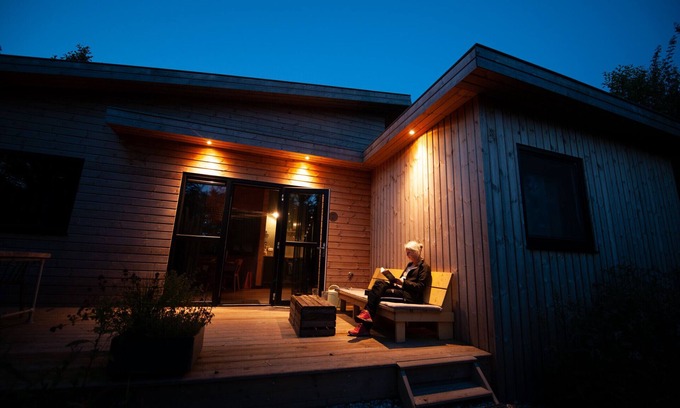 Grou Villa | Waterlodge Ljurk in Nes