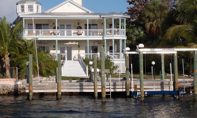 Largo Sound Village House | 'We Love Key Largo' - 3 Story Oceanfront Home