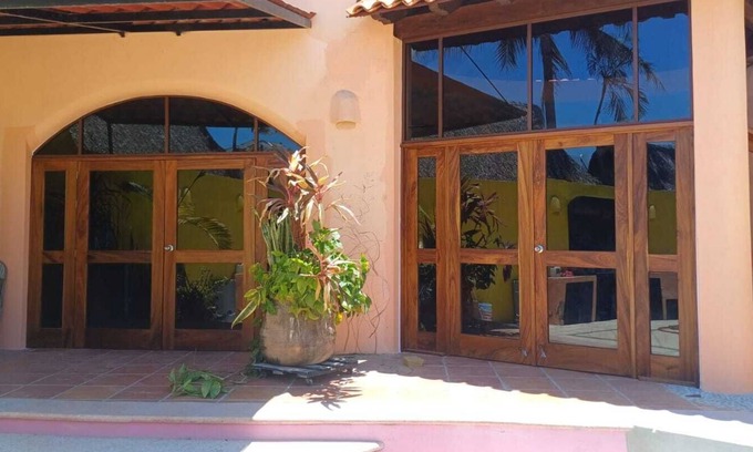 Barra de Navidad Villa | Welcome to Villa Carolina, AC, Pool, short walk to downtown Barra and the ocean.